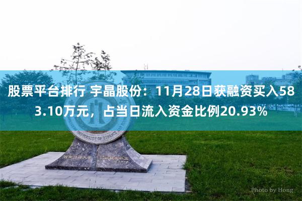 股票平台排行 宇晶股份：11月28日获融资买入583.10万元，占当日流入资金比例20.93%