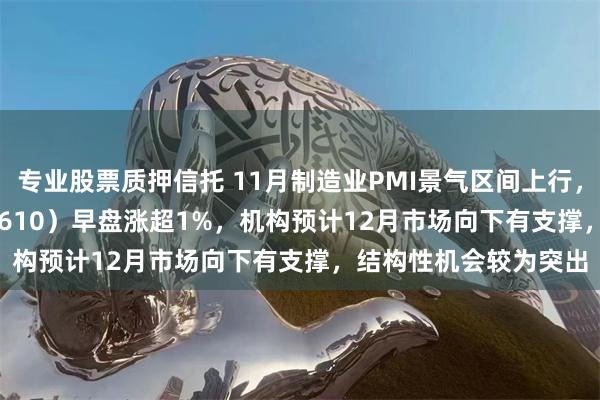 专业股票质押信托 11月制造业PMI景气区间上行，A500指数ETF（560610）早盘涨超1%，机构预计12月市场向下有支撑，结构性机会较为突出